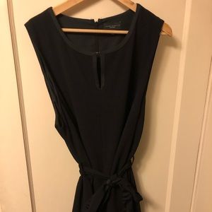 Victoria Beckham plus size black romper